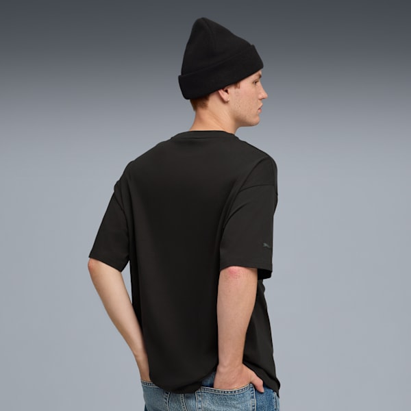 Porsche Legacy Essentials Tee Men, PUMA Black, large-ZAF