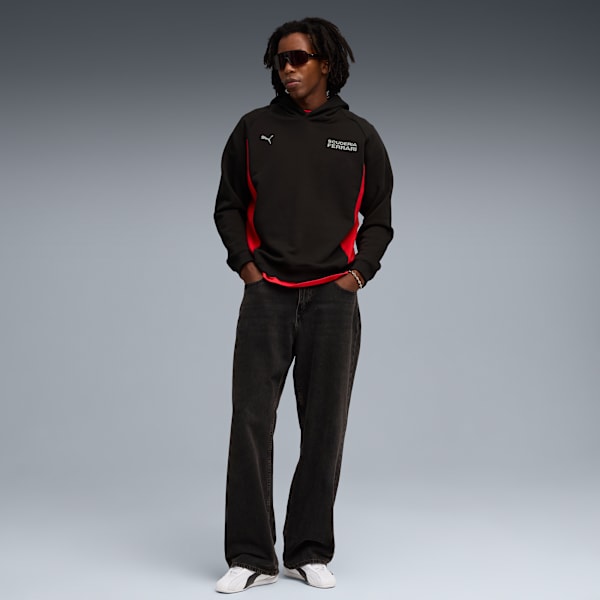 Scuderia Ferrari Lifestyle Hoodie Men, PUMA Black, large-ZAF