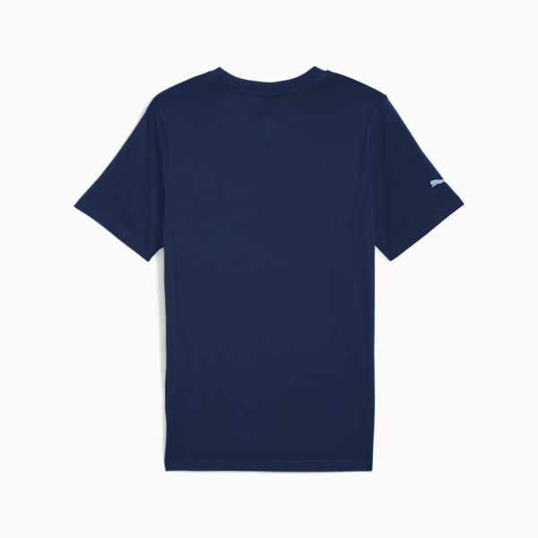Scuderia Ferrari Sportswear Coloured Shield Tee Men, Persian Blue, large-ZAF