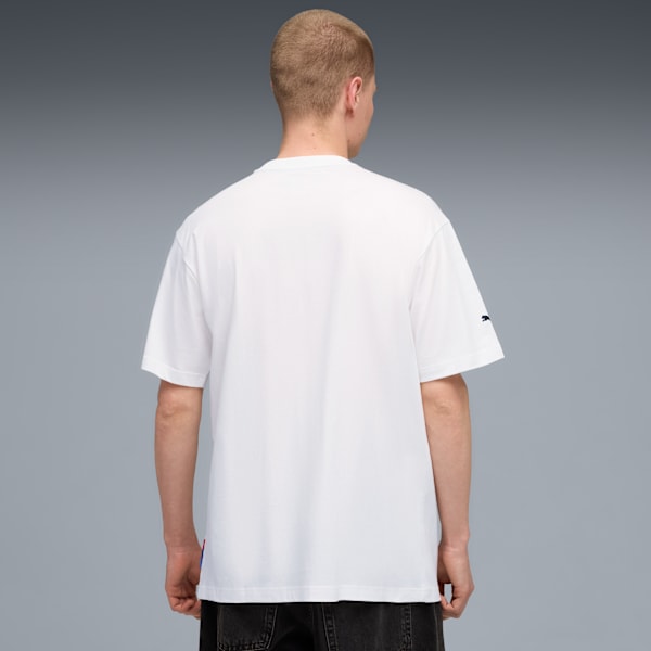 BMW M Motorsport Graphic Mono Tee Men, PUMA White, large-ZAF