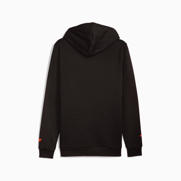 F1® Essentials Logo Graphic Hoodie Men, PUMA Black, large-ZAF