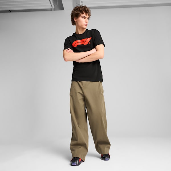 F1® Essentials Logo Tee Men, PUMA Black, large-MEX