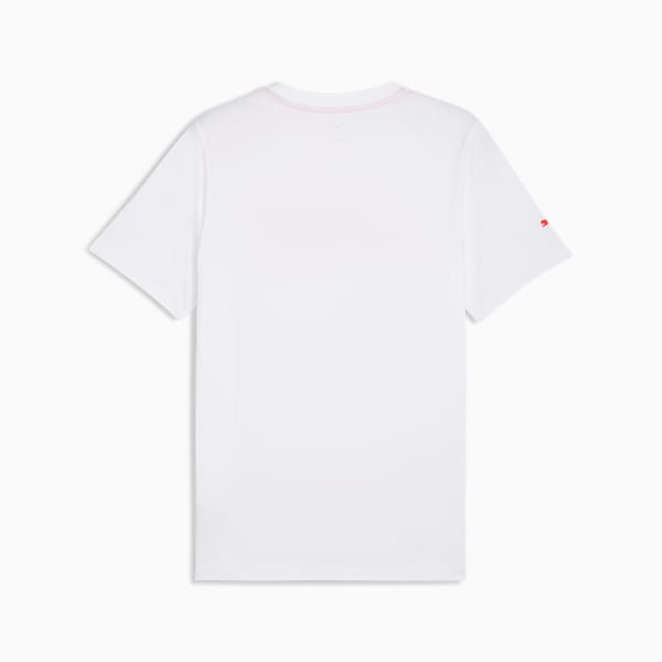 F1 Essentials Logo Tee Men, PUMA White, large-MEX