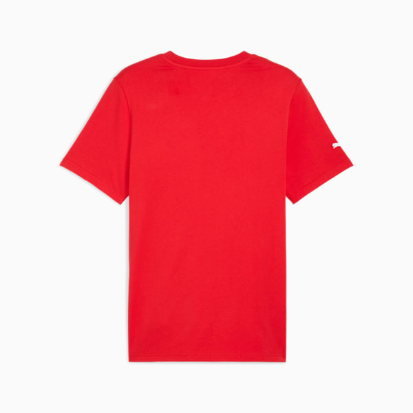 F1 Essentials Logo Tee Men, Pop Red, large-MEX