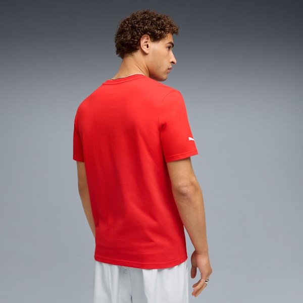 F1® Essentials Logo Tee Men, Pop Red, large-MEX