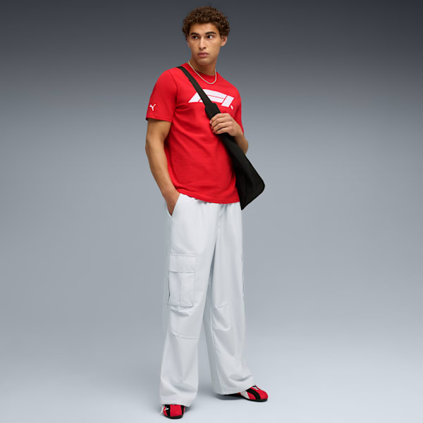 F1® Essentials Logo Tee Men, Pop Red, large-MEX
