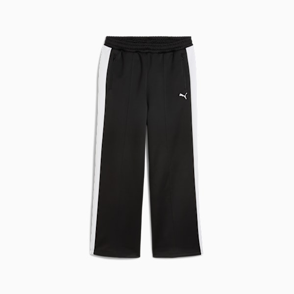 T7 Wide Track Pants Men, PUMA Black, large-ZAF