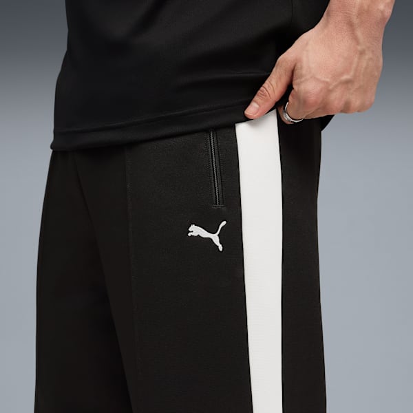 T7 Wide Track Pants Men, PUMA Black, large-ZAF