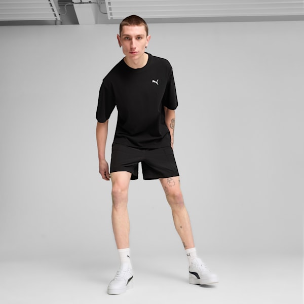 Wardrobe Essentials Boxy Tee Men, PUMA Black, large-ZAF