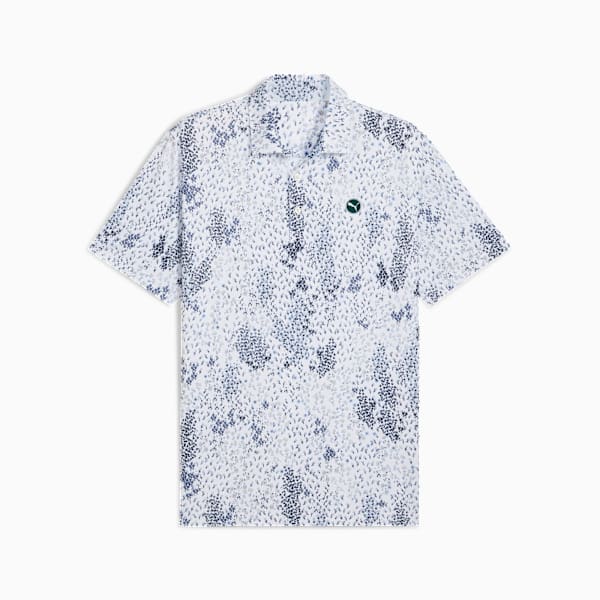 CLOUDSPUN Garden Golf Polo Men, White Glow, large-ZAF