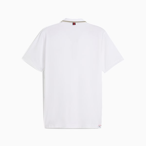 PUMA x AC Milan Golf Polo Men, White Glow, large-ZAF