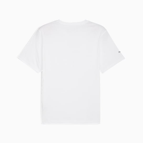 BMW M Motorsport Essentials Logo Tee Women, PUMA White, large-ZAF