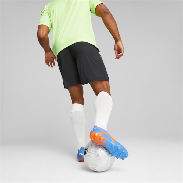 Shorts Hombre teamLIGA Training, PUMA Black-Fast Yellow, large-MEX