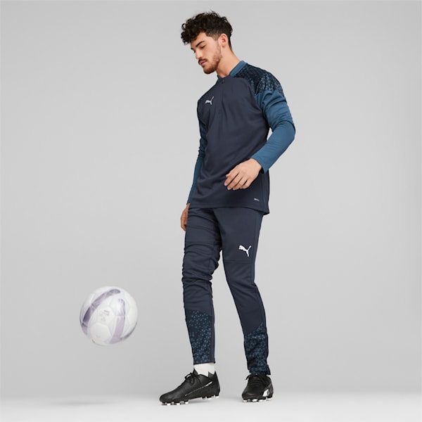 teamCUP Quarter-Zip Football Training Top Men, Parisian Night, large-ZAF