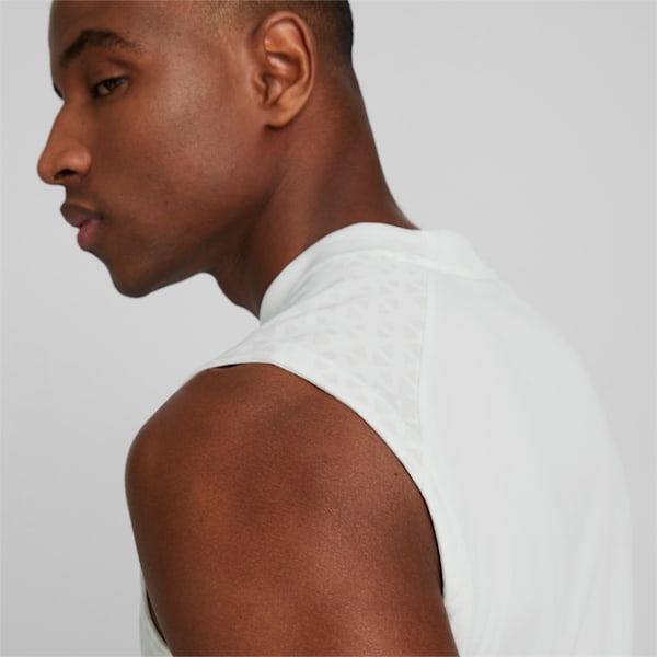 teamCUP Sleeveless Football Training Jersey Men, PUMA White, large-ZAF
