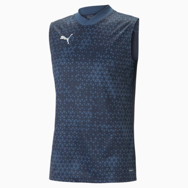 teamCUP Sleeveless Football Training Jersey Men, Parisian Night, large-ZAF