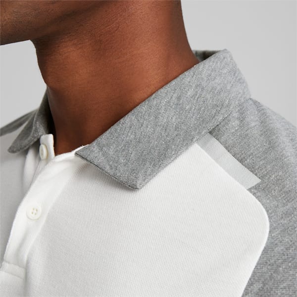 teamCUP Casuals Football Polo Shirt Men, PUMA White, large-ZAF