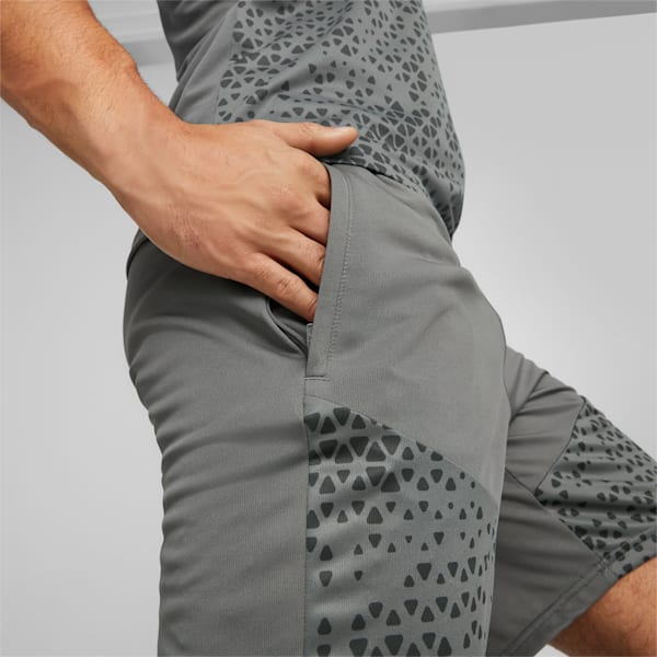 teamCUP Football Training Shorts Men, Flat Medium Gray, large-ZAF