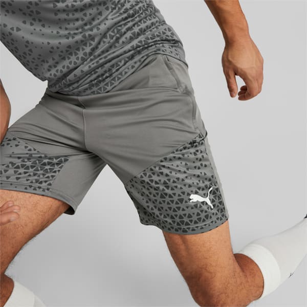 teamCUP Football Training Shorts Men, Flat Medium Gray, large-ZAF