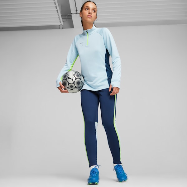 individualBLAZE Women's Football Training Pants, Persian Blue-Silver Sky, large-ZAF