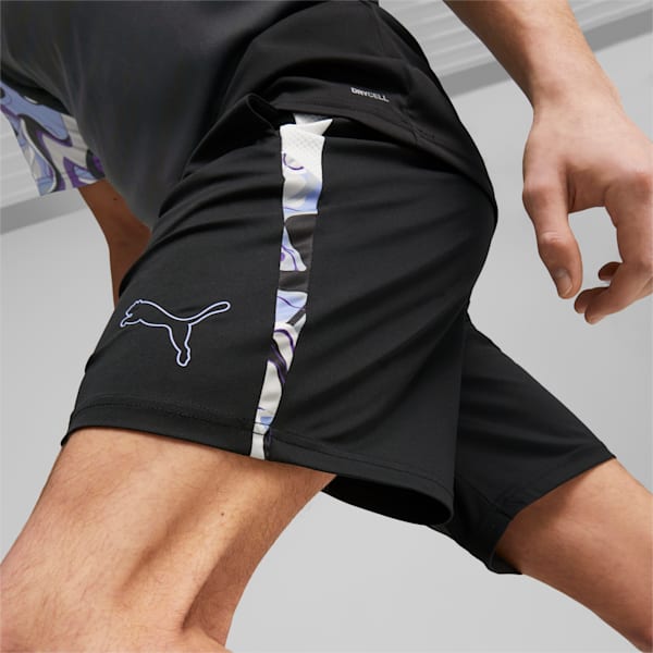 Shorts de fútbol Neymar Jr Creativity para hombre, PUMA Black-Intense Lavender, large-ARG