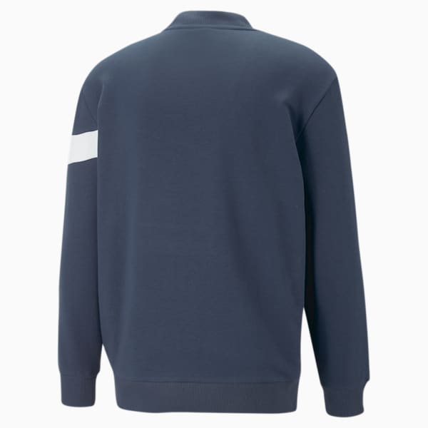 KING Top Football Crewneck Sweatshirt Men, Dark Night, large-ZAF