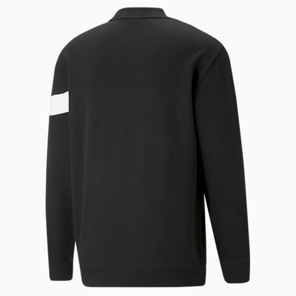 KING Top Football Crewneck Sweatshirt Men, PUMA Black-PUMA White, large-ZAF