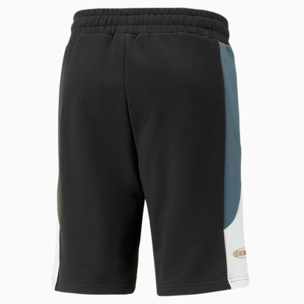KING Top Football Sweat Shorts Men, PUMA Black-Dark Night-PUMA White, large-ZAF