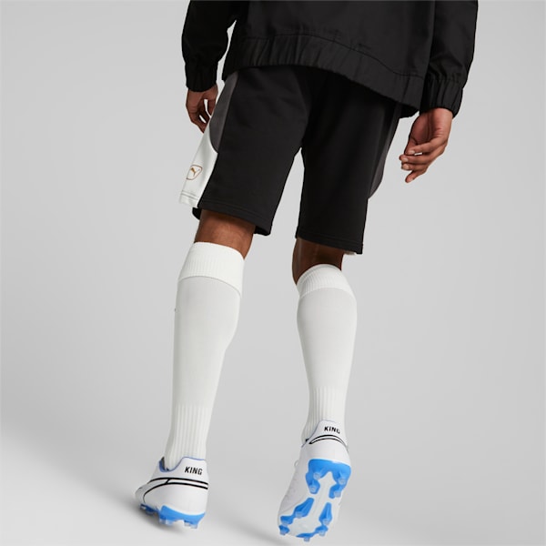 KING Top Football Sweat Shorts Men, PUMA Black-Dark Night-PUMA White, large-ZAF