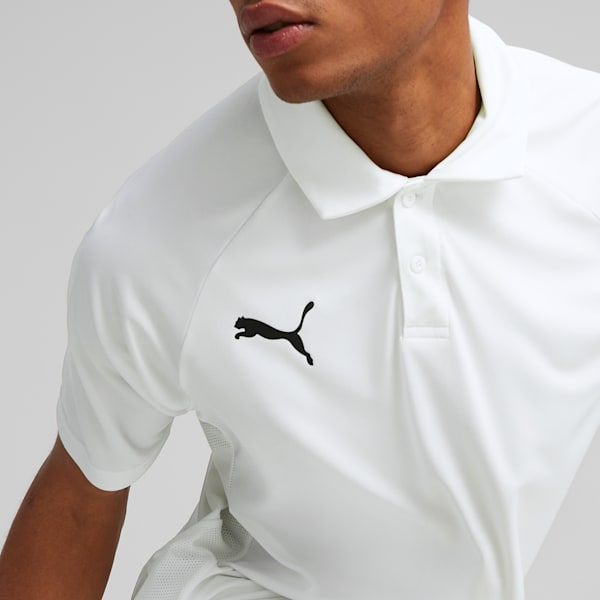 teamLIGA Polo Shirt Men, PUMA White, large-MEX