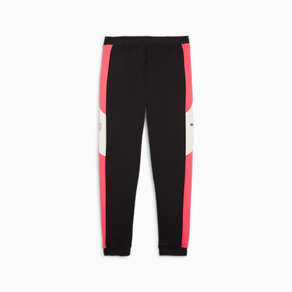 PUMA Queen Women's Football Sweatpants, Electric Blush-Warm White-PUMA Black, large-ZAF