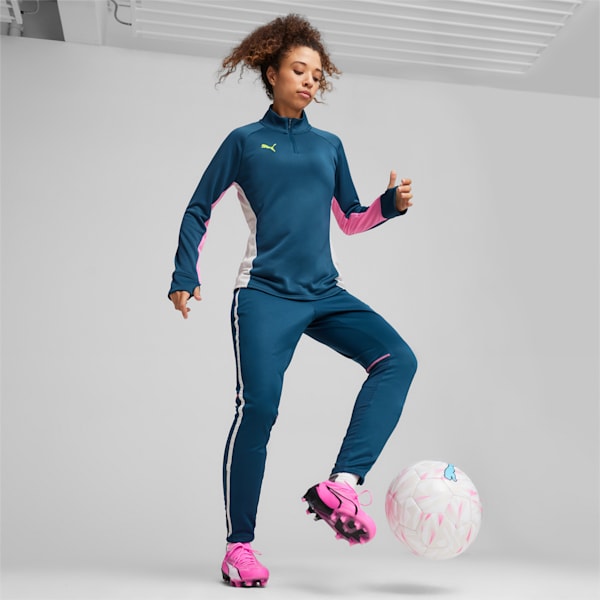 individualBLAZE Women's Football Training Pants, Ocean Tropic-Electric Lime, large-ZAF