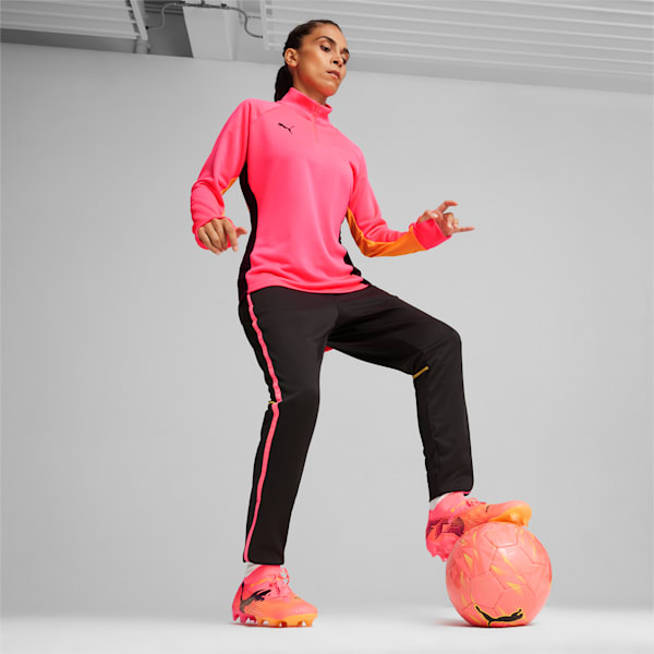 individualBLAZE Women's Football Training Pants, PUMA Black-Passionfruit, large-ZAF