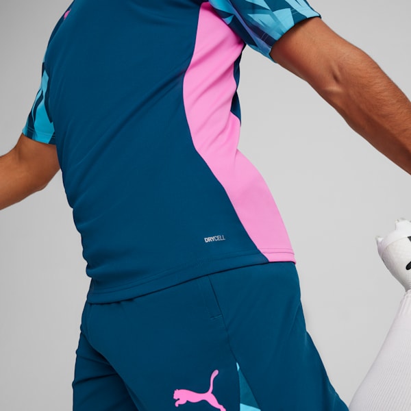Camiseta de fútbol para hombre individualFINAL, Ocean Tropic-Bright Aqua, large-ARG