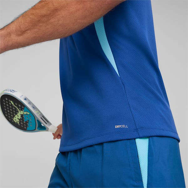 Individual Padel Polo, Cobalt Glaze-Luminous Blue, large-ZAF