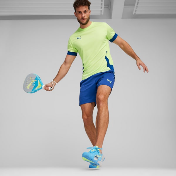 Individual Padel Men's Shorts, Cobalt Glaze-Luminous Blue, large-ZAF