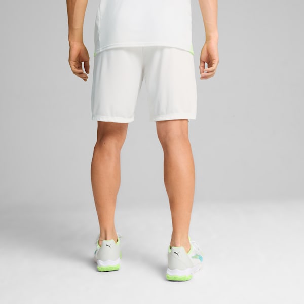 Individual Padel Men's Shorts, PUMA White-Fizzy Apple, large-MEX