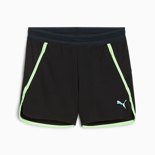 individualBLAZE Shorts Women, PUMA Black-Fizzy Apple, large-ZAF