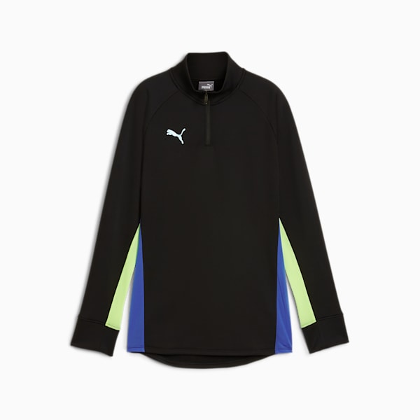 individualBLAZE Quarter-Zip Top Women, PUMA Black-Fizzy Apple, large-ZAF
