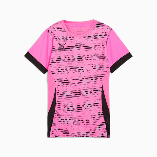 IndividualGOAL Graphic Jersey Women, Poison Pink-PUMA Black, large-MEX