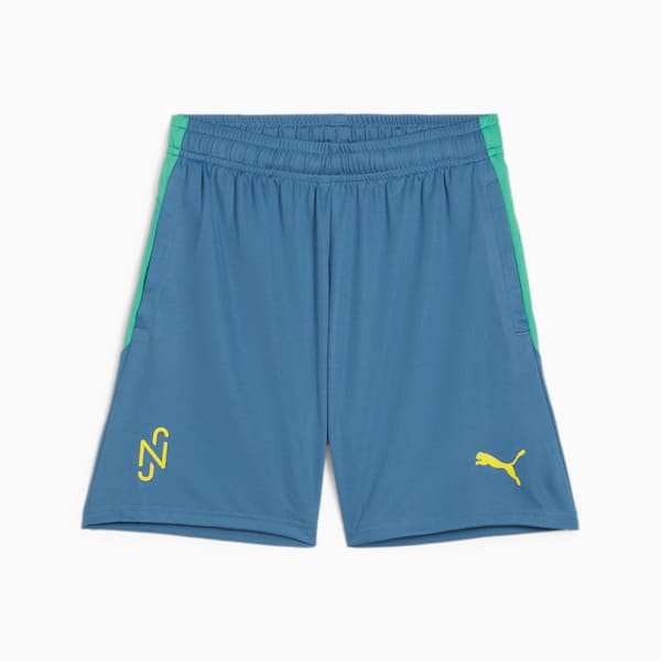 Neymar JR "BNA" Shorts 2.0 Youth, Blue Horizon-Pelé Yellow, large-ZAF