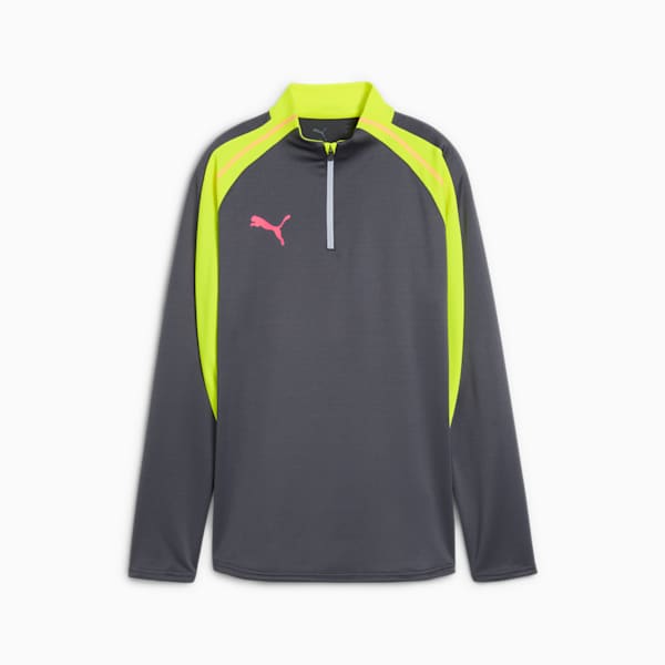 IndividualBLAZE 1/4 Zip Football Top Women, Galactic Gray, large-ZAF