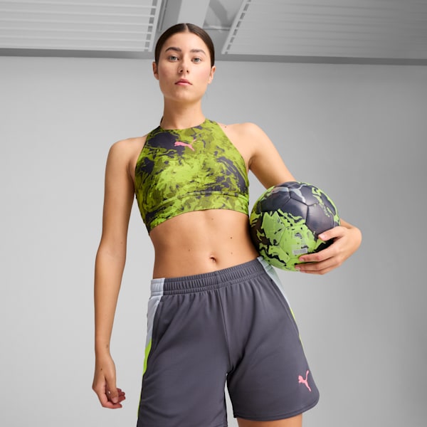 IndividualBLAZE Eversculpt Football Bra Women, Galactic Gray, large-ZAF