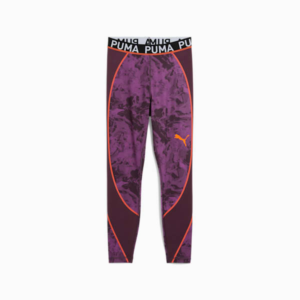 Leggings IndividualBLAZE Strong Fútbol mujer, Midnight Plum, large-MEX