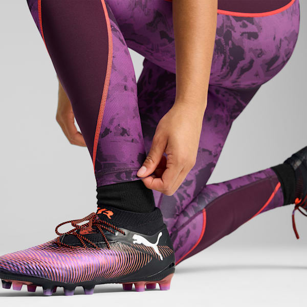 Leggings IndividualBLAZE Strong Fútbol mujer, Midnight Plum, large-MEX