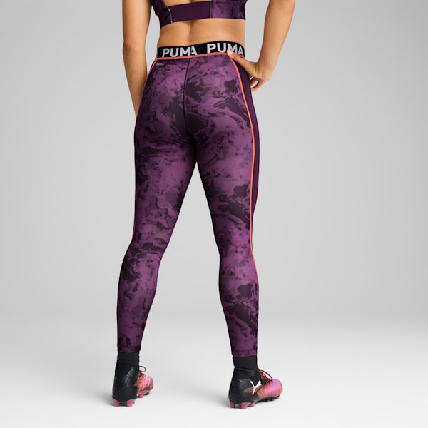 Leggings IndividualBLAZE Strong Fútbol mujer, Midnight Plum, large-MEX