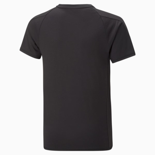 Evostripe Tee Youth, Puma Black, large-ZAF