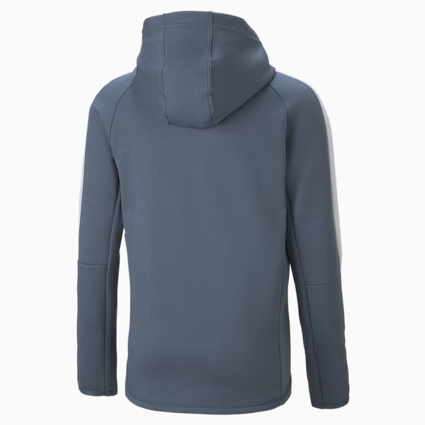 EVOSTRIPE Full-Zip Jacket Youth, Evening Sky, large-ZAF