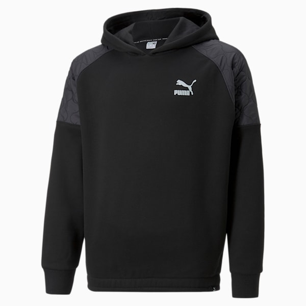 Classics Matchers Hoodie Youth, Puma Black, large-ZAF
