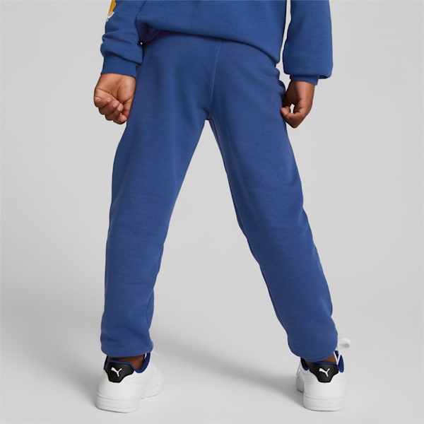 Small World Sweatpants Kids, Blazing Blue, large-ZAF